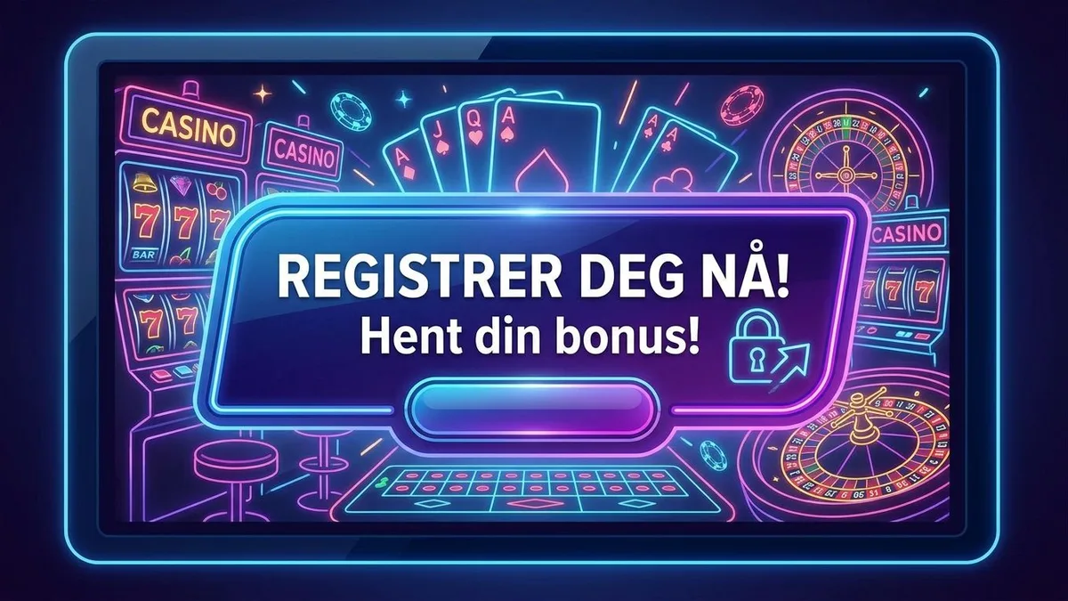 Registrer deg med bonus